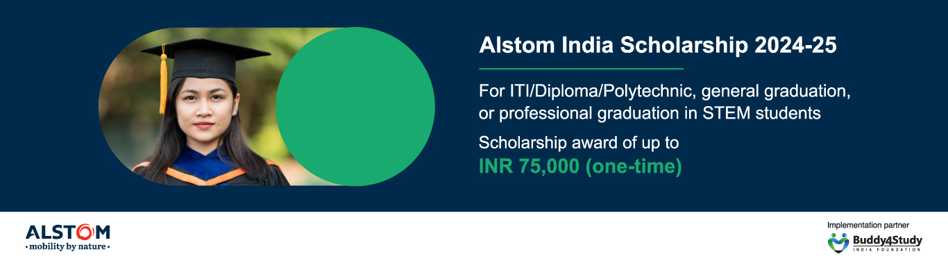 Alstom India Scholarship 2024-25